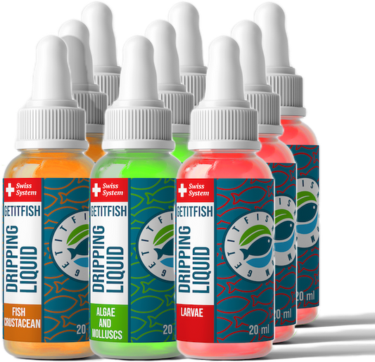 3 Sada lahviček GETITFISH